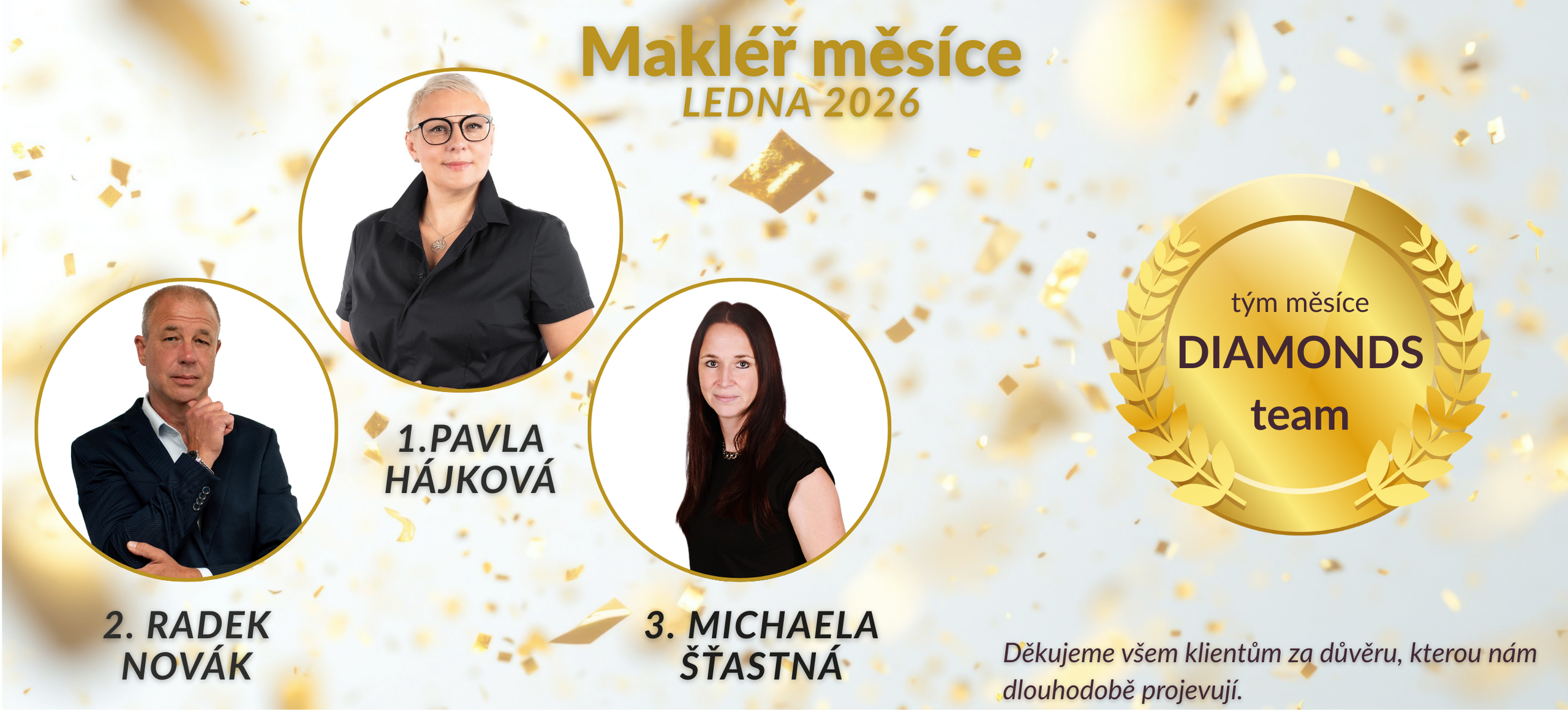 Makléř měsíce ledna 2026