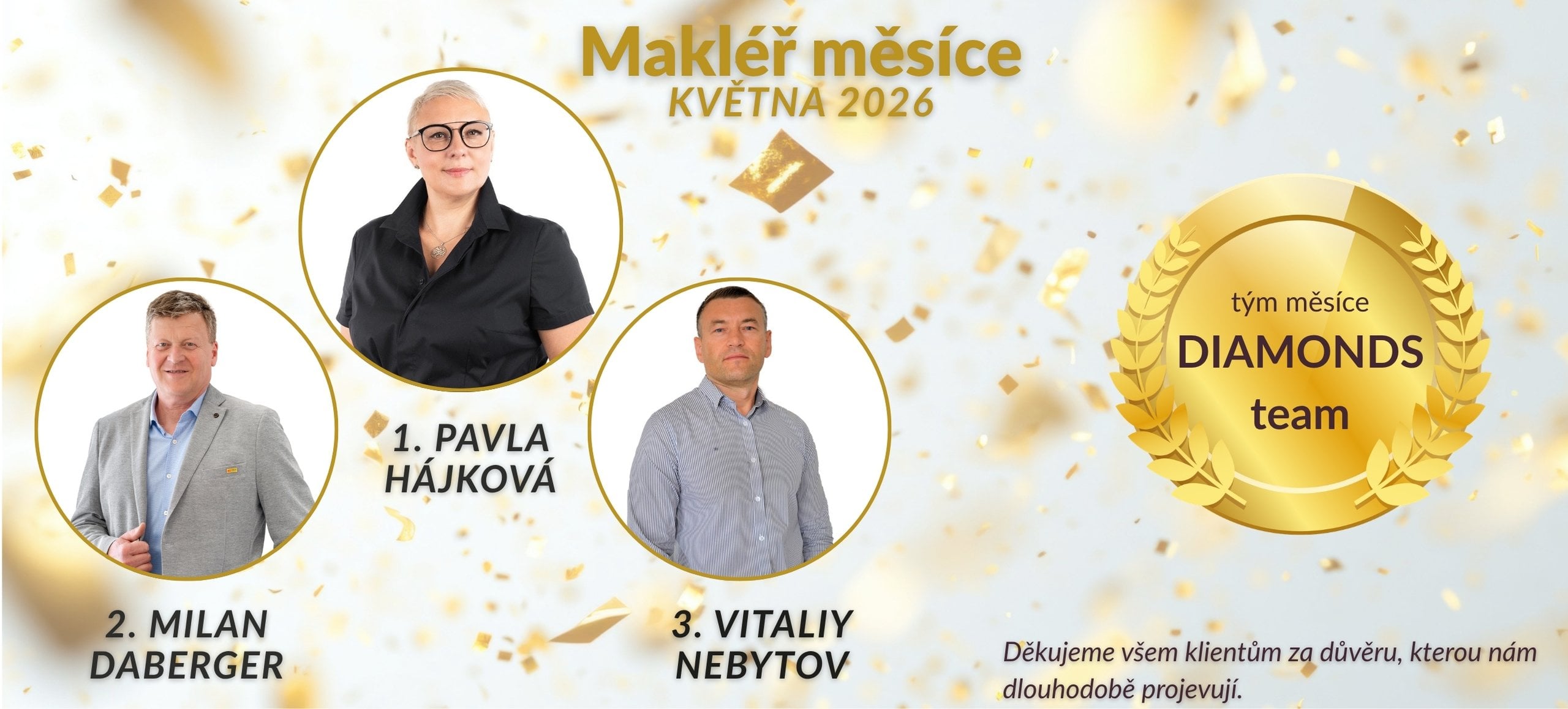 Makléř měsíce květen 2026