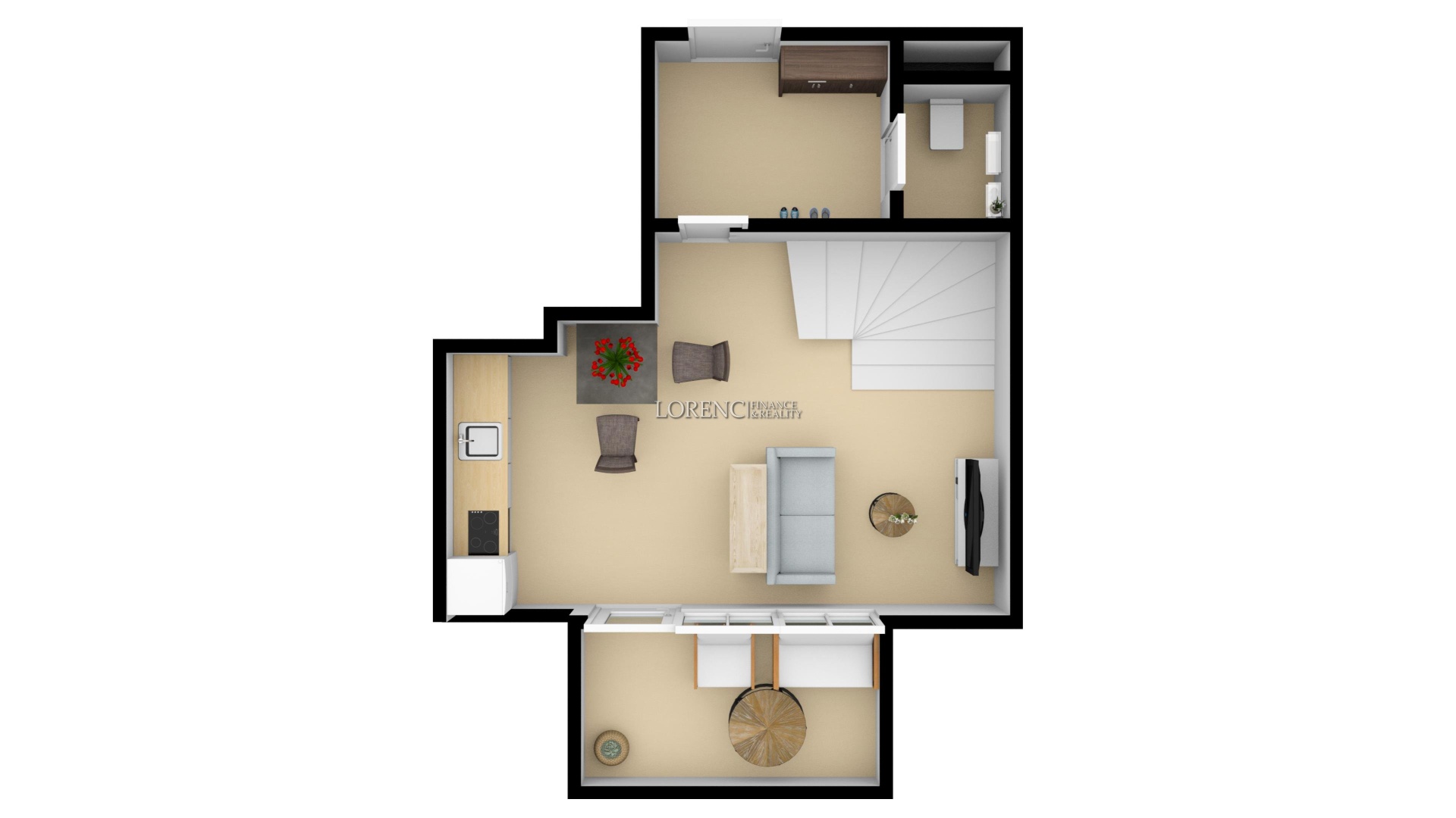 DL027N planek 3D prizemi