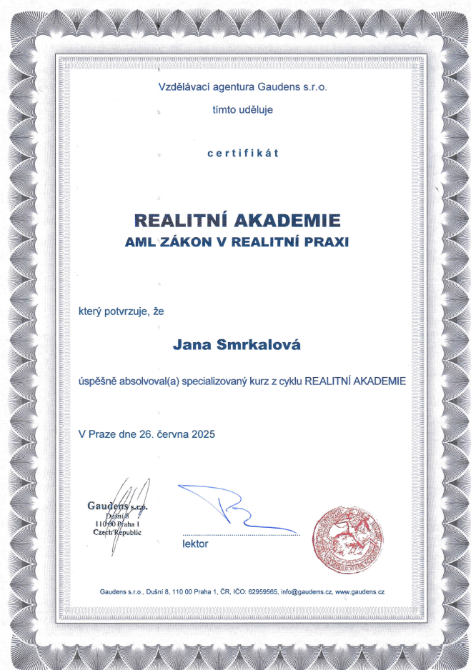 certifikat