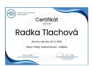 certifikát vady
