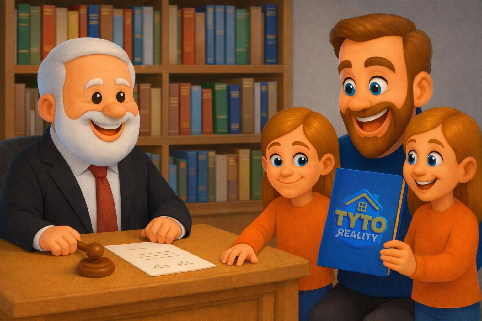 TYTO reality Právník a rodina u stolu