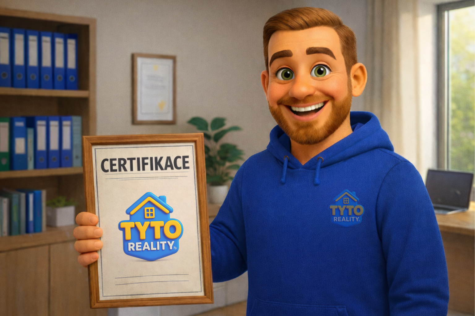 TYTO reality Honza s osvědčením